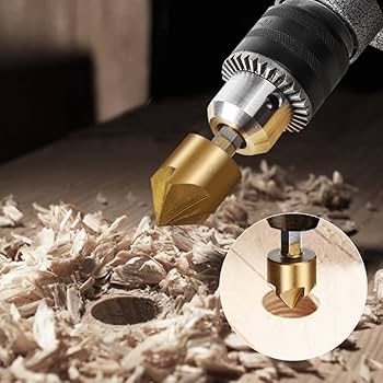Amazon | 皿取り錐ドリル ビット 6～19mm HSS鋼 六角軸 穴あけ